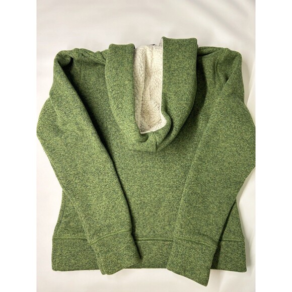 Nike ACG Hooded Sweater Women's Size Medium Green Sherpa Thermal Warm - Picture 11 of 14